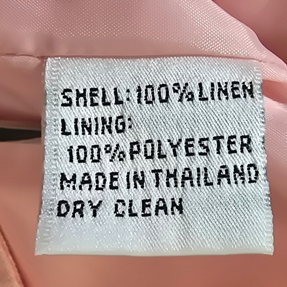 Talbots Stunning 100% Irish Linen 1 Button Women's Blazer 12 - Picture 5 of 5